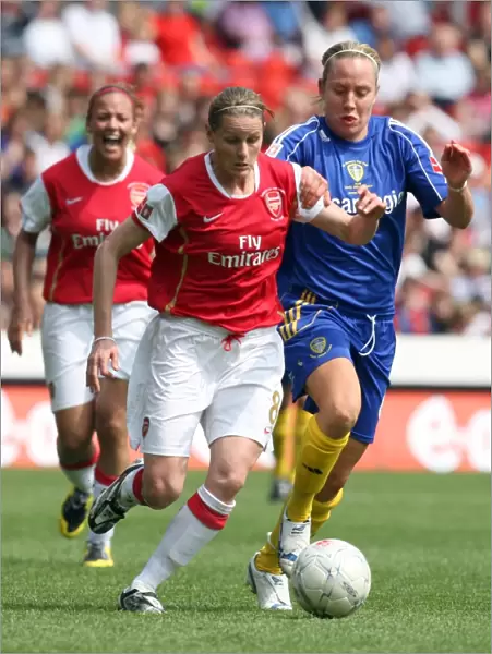 Kelly Smith (Arsenal) Steph Houghton (Leeds)