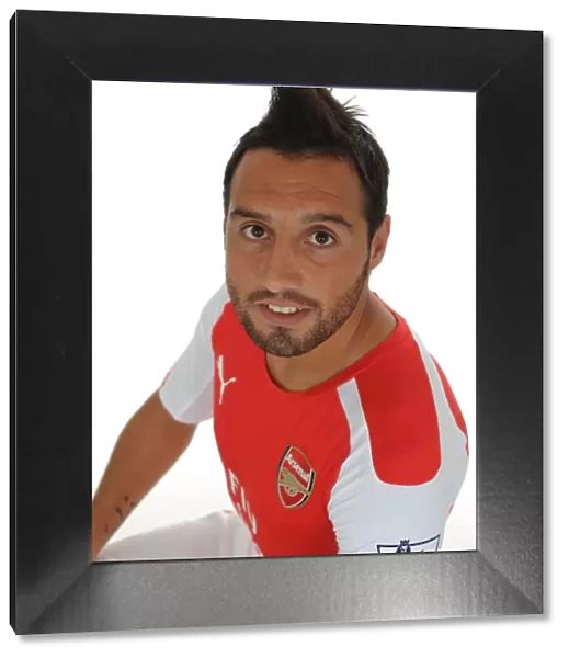 Santi Cazorla at Arsenal Photocall 2014-15