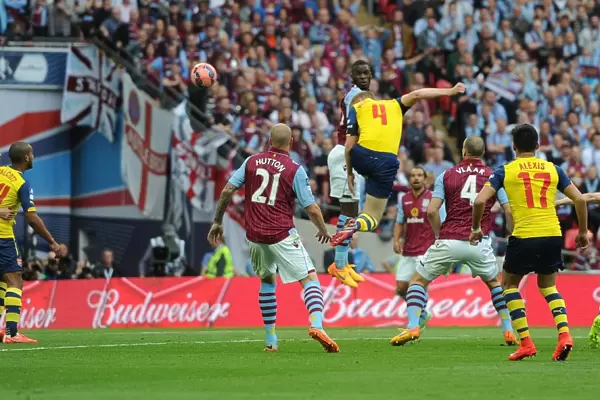 Arsenal's Per Mertesacker Scores Game-Winning Goal in FA Cup Final against Aston Villa