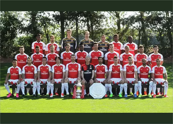 Arsenal Training Ground on September 10, 2015 in London, England