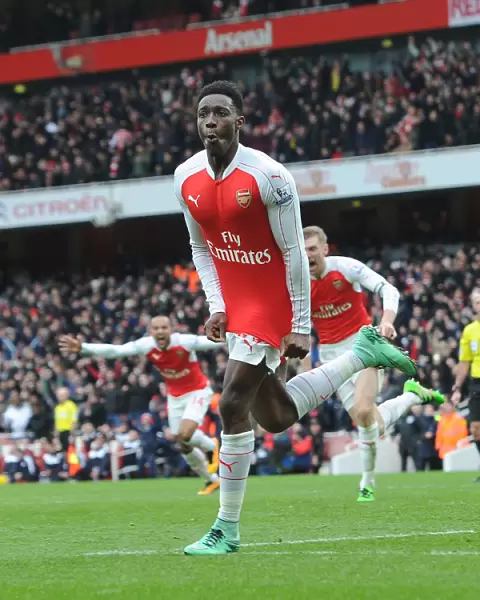 Arsenal's Danny Welbeck Scores Second Goal Against Leicester City (February 14, 2016)