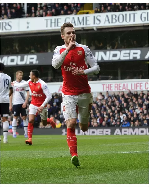 Aaron Ramsey's Game-Winning Goal: Arsenal's Victory Over Tottenham Hotspur in the Premier League (2015-16)