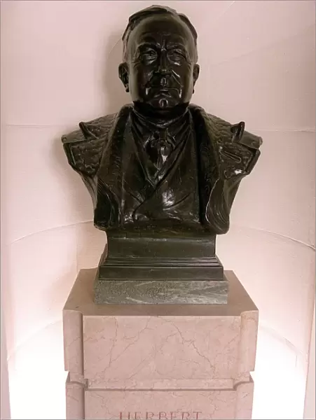 The Bust of Herbert Chapman in Marble Halls, Arsenal Stadium