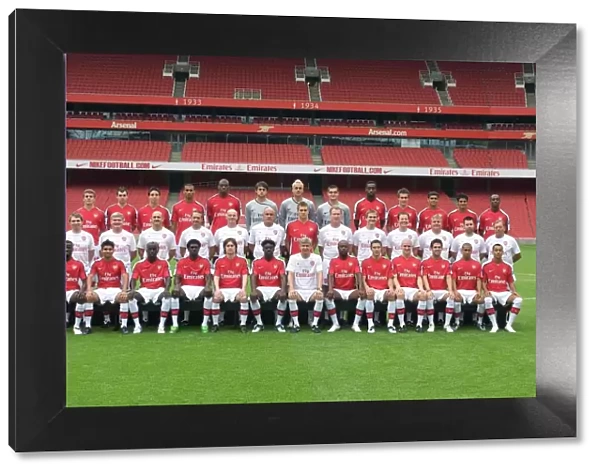 Back row (left to right): Jack Wilshere