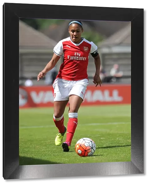 Alex Scott Scores in Arsenal's 2:0 WSL Division One Victory over Notts County at Meadow Park (10 / 7 / 16)