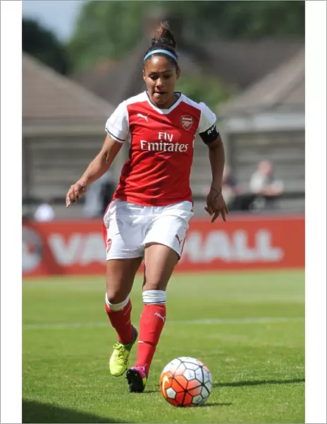 Alex Scott Scores in Arsenal's 2:0 WSL Division One Victory over Notts County at Meadow Park (10 / 7 / 16)