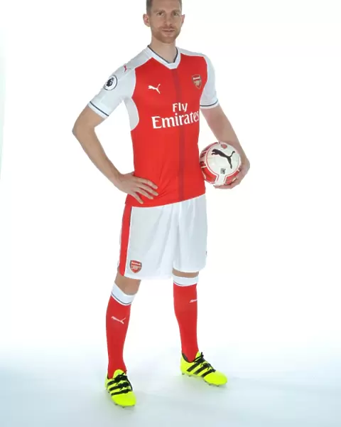 Arsenal 1st Team Squad: Per Mertesacker Portrait, 2016-17 Season