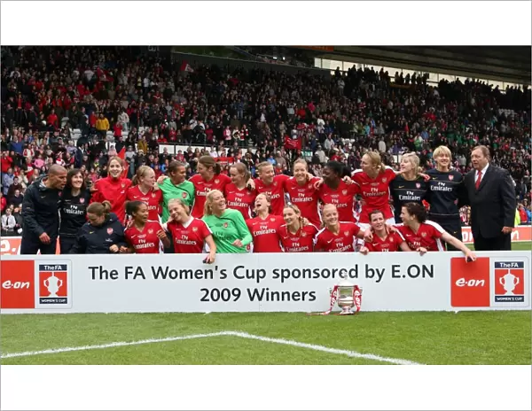 Arsenal Ladies Celebrate FA Cup Victory: 2-1 over Sunderland WFC