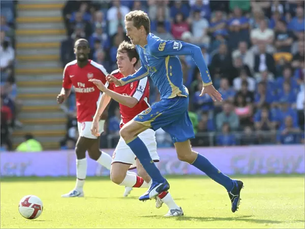 Mark Randall (Arsenal) Peter Crouch (Portsmouth)