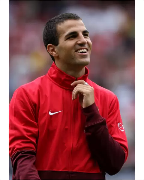 Cesc Fabregas in Action: Arsenal's 2-1 Victory Over Atletico Madrid, Emirates Cup 2009