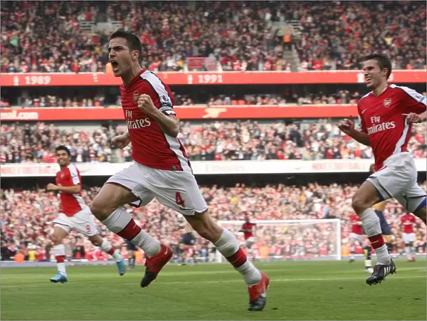 Fabregas's Brilliant Strike: Arsenal's 3-0 Thrashing of Tottenham, Barclays Premier League, 2009