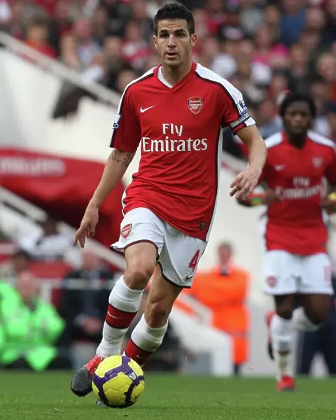 Cesc Fabregas Triumph: Arsenal 3-0 Tottenham Hotspur, Barclays Premier League, Emirates Stadium (31 / 10 / 09)