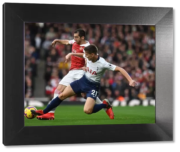 Intense Rivalry: Mkhitaryan vs. Foyth in Arsenal vs. Tottenham Premier League Showdown