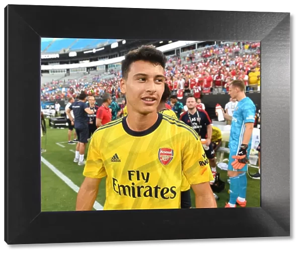 Arsenal's Gabriel Martinelli Post-Match at 2019 International Champions Cup in Charlotte