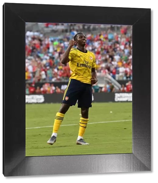 Eddie Nketiah Scores His Second Goal: Arsenal's Victory at 2019 International Champions Cup, Charlotte