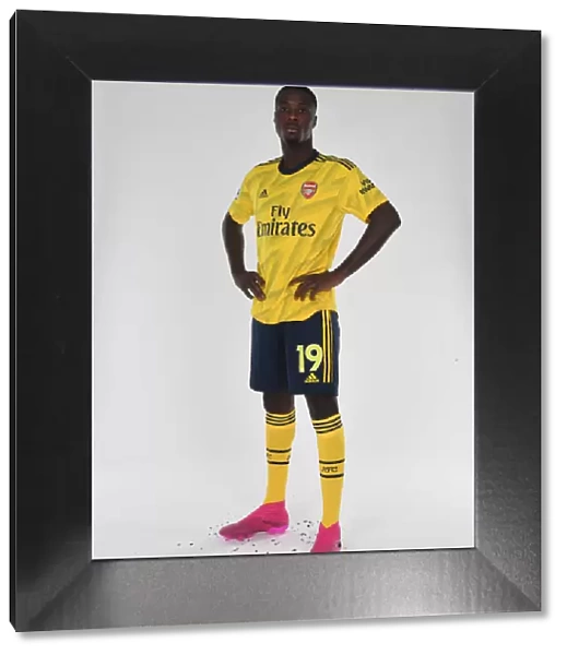 Arsenal Football Club: Nicolas Pepe at 2019-2020 Pre-Season Photocall