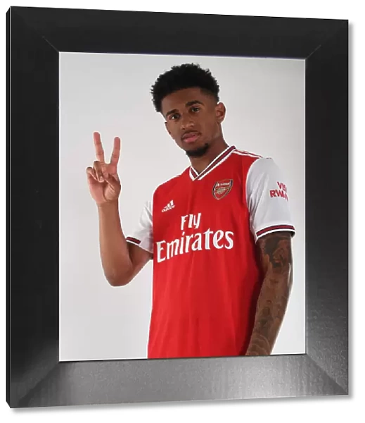 Arsenal's Reiss Nelson at 2019-20 Pre-Season Training