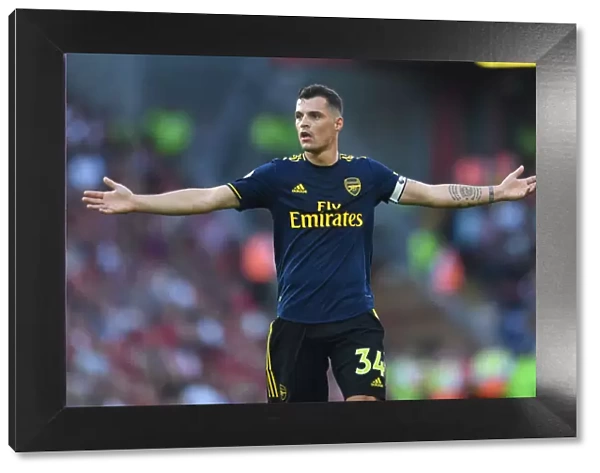 Xhaka's Intense Battle: Liverpool vs. Arsenal, Premier League 2019-20