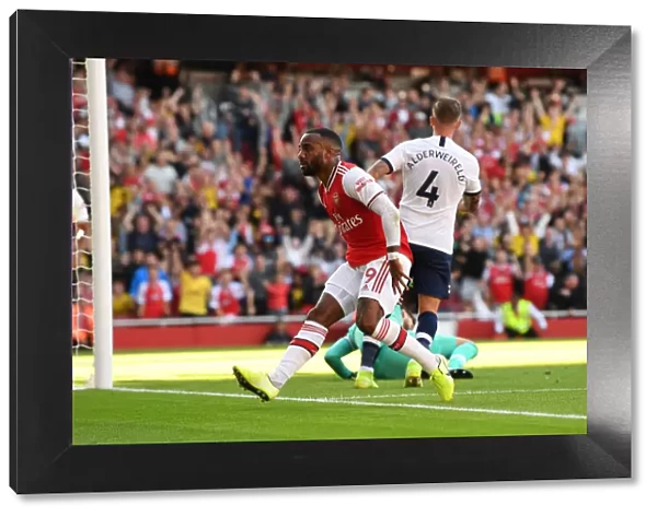 Lacazette's Thriller: Arsenal's Triumphant Goal vs. Tottenham, Premier League 2019-20