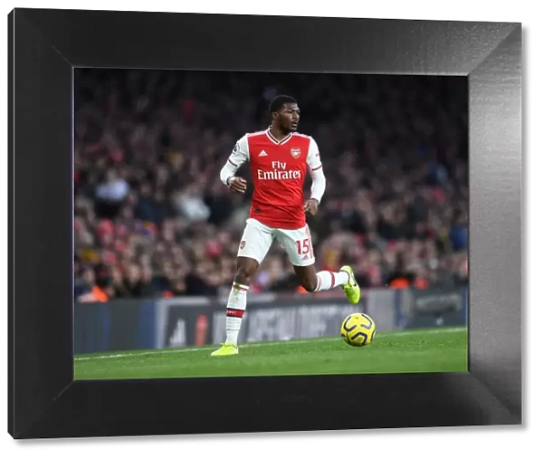 Arsenal's Ainsley Maitland-Niles in Action Against Sheffield United - Premier League 2019-20