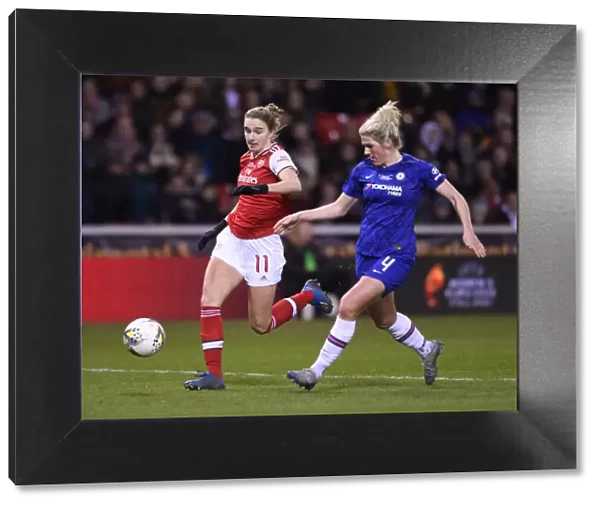 A Clash of Titans: Miedema vs. Bright in the FA Womens Continental League Cup Final - Arsenal vs. Chelsea