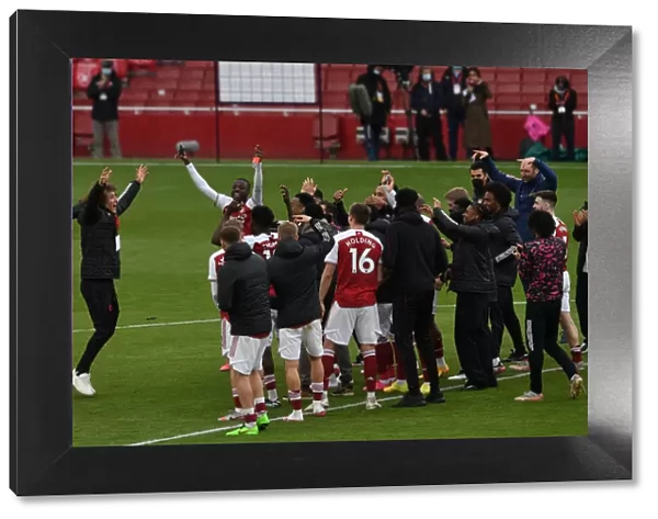 Arsenal Win Premier League: David Luiz and Team Celebrate Title Triumph Over Brighton & Hove Albion