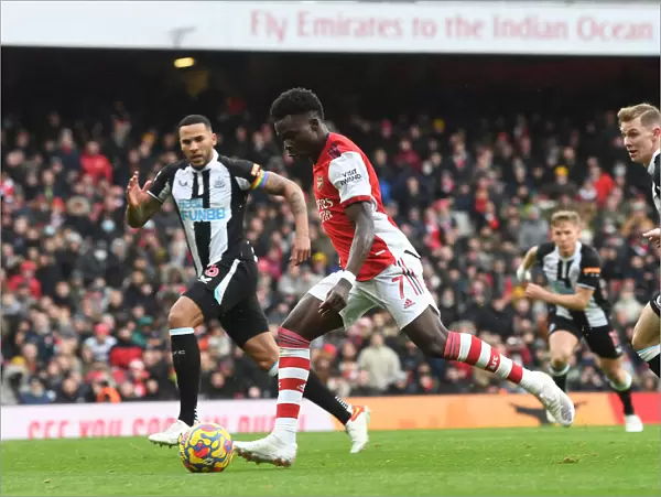 Saka Scores First: Arsenal's Triumph Over Newcastle United in the Premier League 2021-22