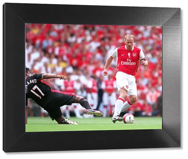 Dennis Bergkamp (Arsenal) Frank Rijkaard (Ajax Legends)