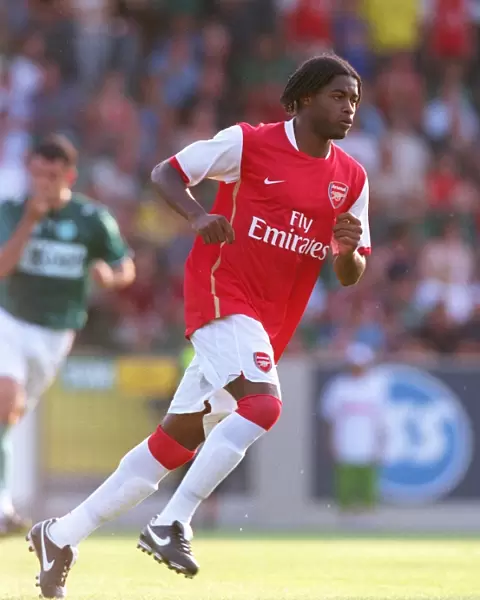 Alex Song in Action: Arsenal's Victory Over SV Mattersburg (2006)