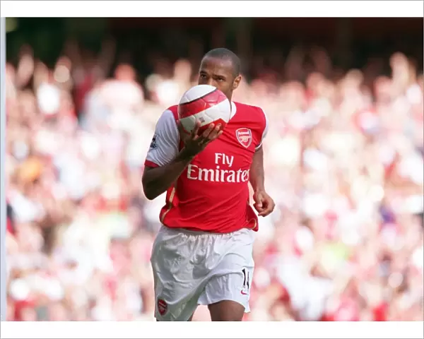 Thierry Henry's Euphoric Goal: Arsenal vs. Middlesbrough, FA Premier League, 2006