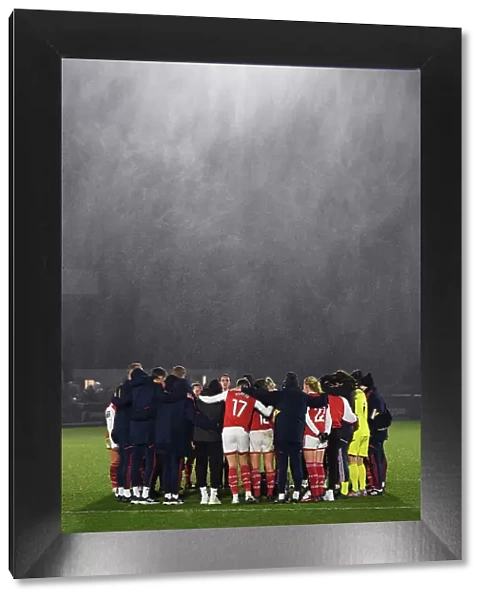 Arsenal Women's Team Celebrates Victory Over Reading in FA WSL: United in Triumph