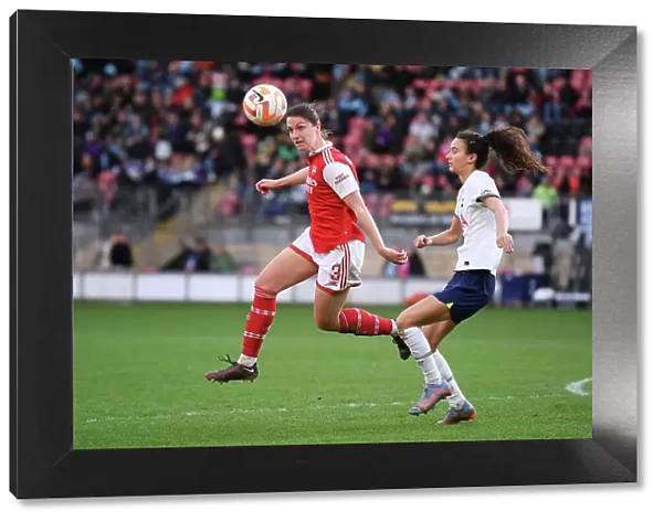 Arsenal's Lotte Wubben-Moy in Action: FA Women's Super League - Arsenal vs. Tottenham Hotspur