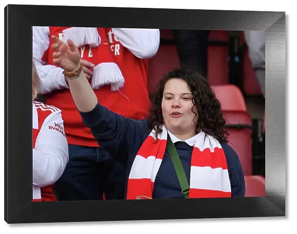 Arsenal Fans Rally at FA Women's Super League: Arsenal vs Tottenham Hotspur, London 2023