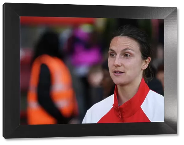 Arsenal's Lotte Wubben-Moy Reacts After Tottenham Hotspur vs Arsenal Women's Super League Clash