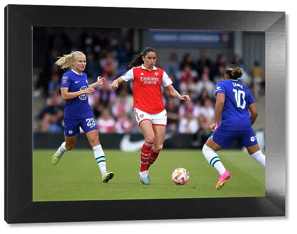 Arsenal's Rafaelle Souza Faces Off Against Chelsea's Pernille Harder and Lauren James in FA Women's Super League Clash