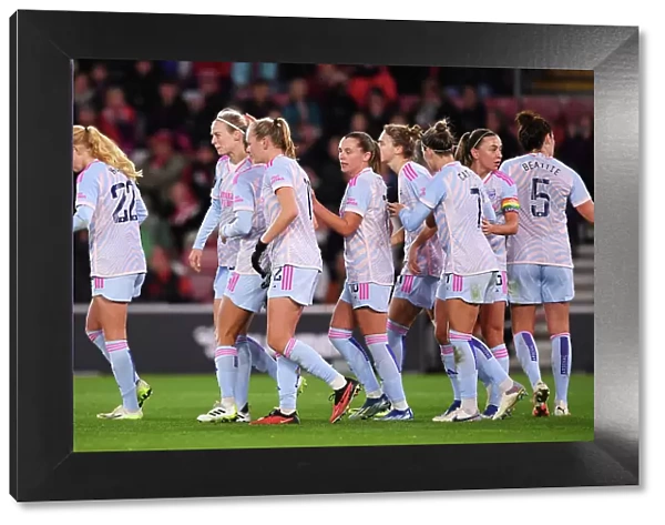 Arsenal Women Triumph Over Southampton: Ilestedt Scores Second Goal in Conti Cup Clash