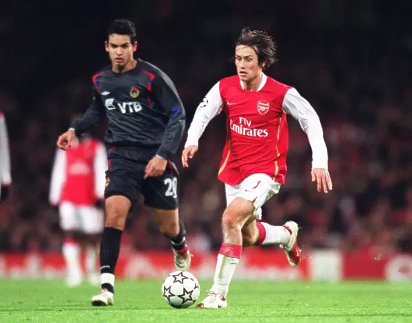 Arsenal FC Prints Previous Season Matches: Matches 2006-07: Arsenal v CSKA Moscow 2006-07