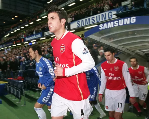 Cesc Fabregas: Battle at Stamford Bridge, Arsenal vs. Chelsea, FA Premiership, 10 / 12 / 06