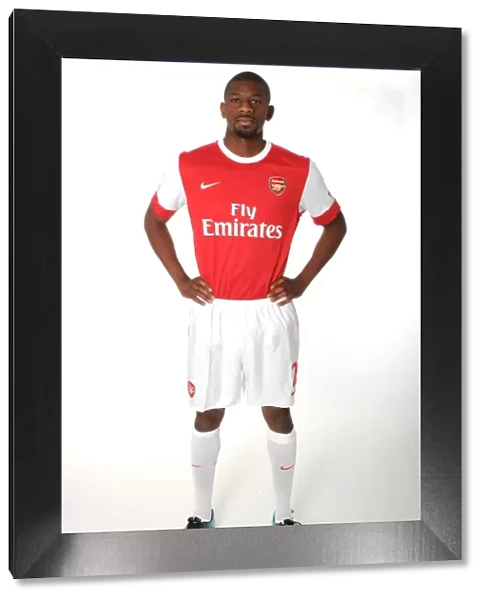 Abou Diaby at Arsenal 1st Team Photocall and Membersday, Emirates Stadium (2010)