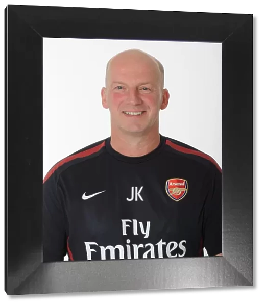 John Kelly (Arsenal Masseur). Arsenal 1st Team Photocall and Membersday