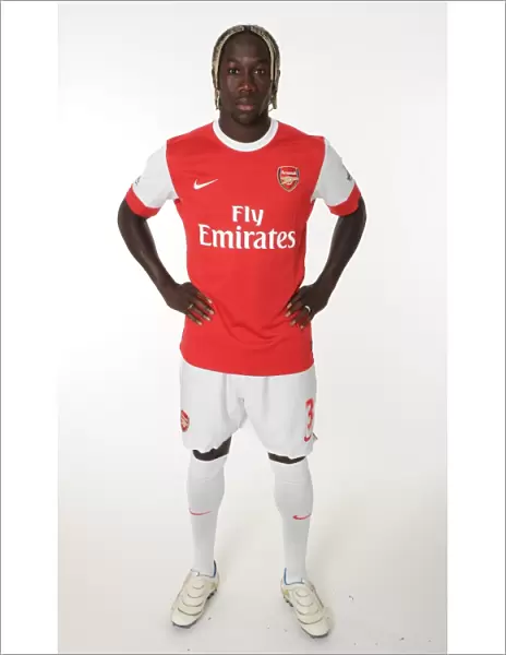 Bacary Sagna (Arsenal). Arsenal 1st team Photocall and Membersday. Emirates Stadium