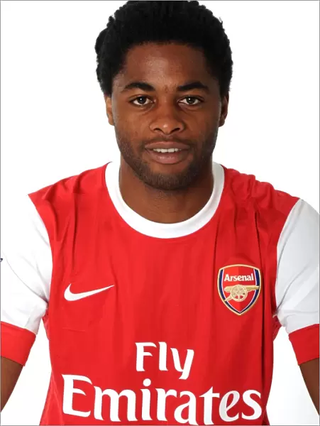 Arsenal Football Club: Alex Song at 1st Team Photocall and Membersday, Emirates Stadium (2010)