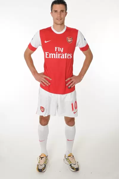 Arsenal at Emirates: Robin van Persie's 1st Team Photocall and Membersday, August 2010