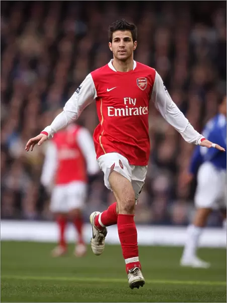 Cesc Fabregas: Leading Arsenal to Victory at Goodison Park, 18 / 3 / 2007