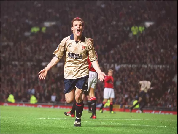 Ljungberg's Delight: Wiltord Scores the Upset at Old Trafford (Man Utd 0-1 Arsenal)