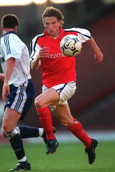 Arsenal's Dominance: Stefan Malz Scores in Arsenal's 4-0 Victory over Tottenham at Highbury, 2001