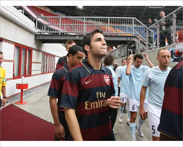Cesc Fabregas Leads Arsenal to 2:1 Victory over Lazio at Amsterdam ArenA