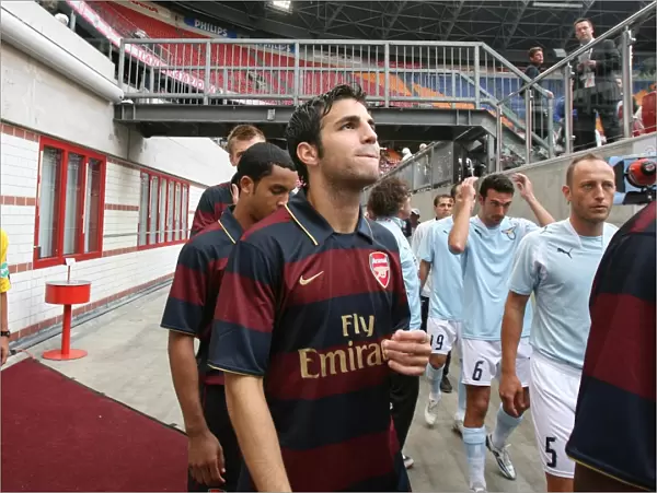 Cesc Fabregas Leads Arsenal to 2:1 Victory over Lazio at Amsterdam ArenA