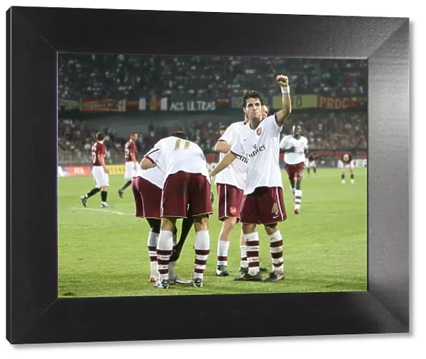 Fabregas's Exuberance: Arsenal's Unforgettable 1st Goal vs. Sparta Prague (Alex Hleb)