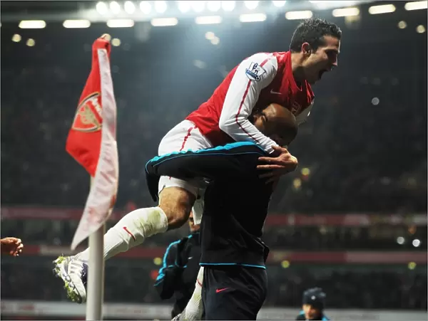 Arsenal's Unforgettable FA Cup Hat-Trick: Robin van Persie's Triumph with Thierry Henry's Assist at Emirates Stadium